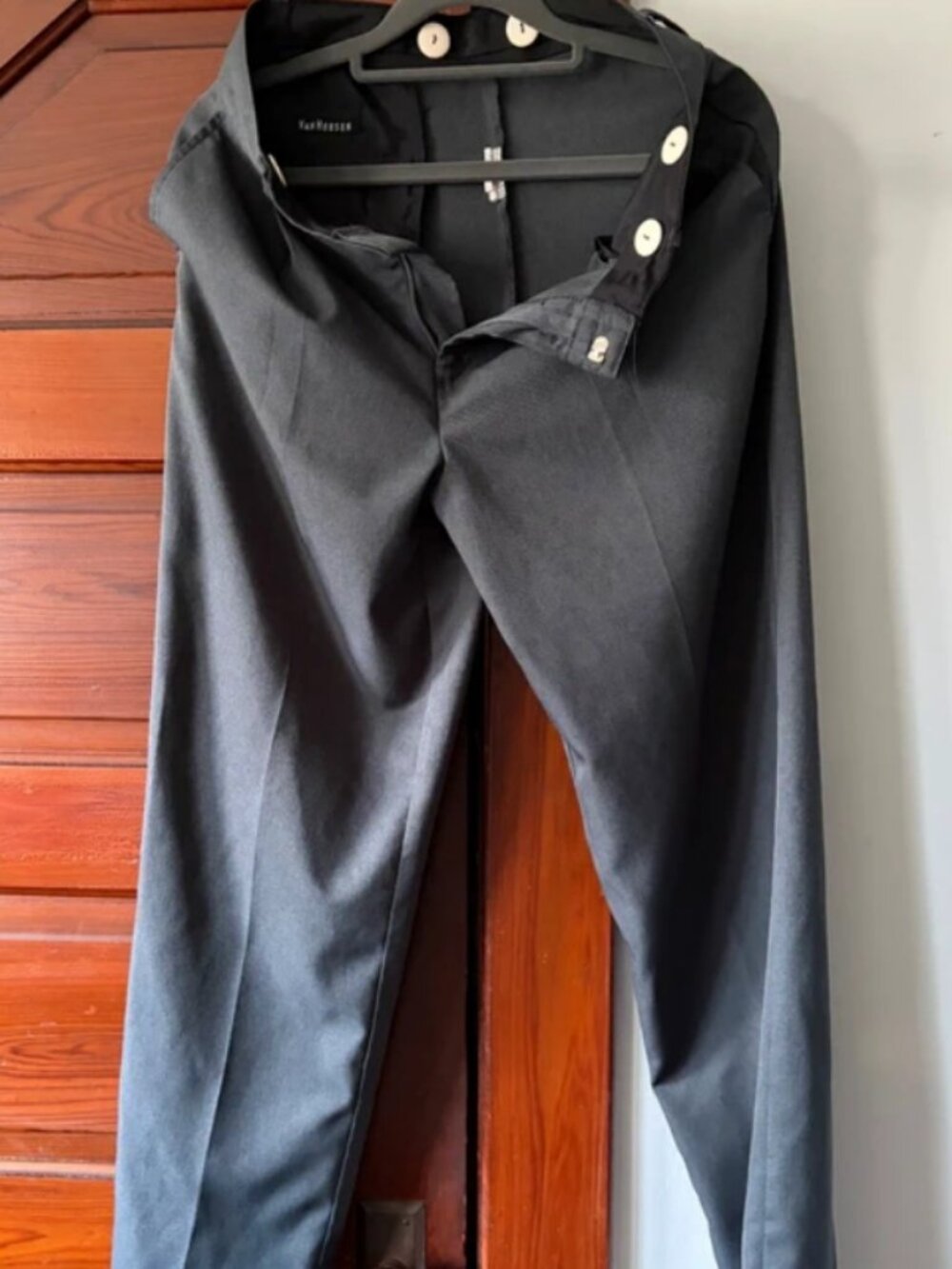 Van Heusen Boys Dress Pants Size 16 Gray School Formal